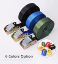 High Quality Nylon Cargo Lash Luggage Belt Classic Style Cam Buckle Type with Secure Metal Buckle