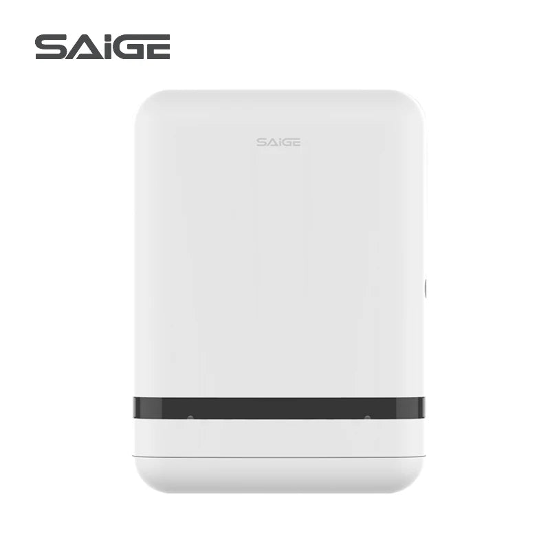 Saige Modern ABS Plastic Paper Towel Dispenser Wall Mount Decorative Paper Towel Dispenser Home Bathroom