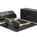 For KINGSEVEN 2022 Handmade Zebra Wooden Sunglasses for Men Retro Polarized UV400 Eyewear Women's Shades 5518