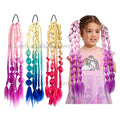 Wholesale 24inch Cosplay Handmade Synthetic Jumbo Braids Extension Twist Bubble Colored Ombre Braiding Hair