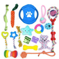 Durable Pull Cotton Rope Ball Dog Chew Toy Interactive Teeth Cleaning Bone Toys Eco-Friendly Pet Chew Toy