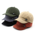 Fashion 6 Panel Ladies Custom Short Brim Solid Color Embroidery Vintage Adjustable Baseball Cap Dad Hat