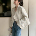 Women's Waterproof Reversible Breathable Fashionable and Elegant Small Fragrant Casual Coat 2023 Spring and Autumn New