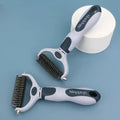 One/Double Head Design Pet Deshedding Brush Dog Undercoat Rake Cat Dematting Comb for Grooming