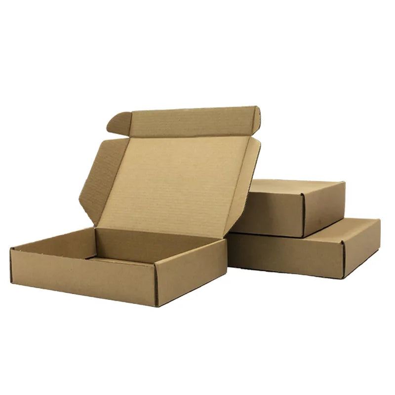 Hot Sale Printing Recycled Brown Corrugated Paper Carton Box Custom Cosmetics Clothing Mailer Box
