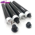 Xmlivet 9inch Carbon Billiards Cue Extension for Uni-Loc/fast Joint/mezz Cues Bullet Joint with Bumper Can Customize Wholesale