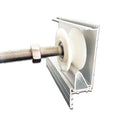 Aluminum Alloy Guide Rail Cold Room Sliding Door Aluminium Track Accessories