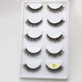 Wholesale False Lashes Private Label Packaging Handmade Vegan 3D 5D Silk Lashes Synthetic Eyelashes Faux Mink Eyelashes MegaBDM