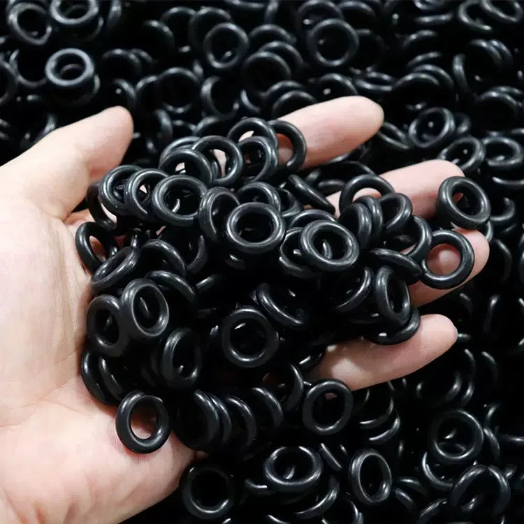 Custom Food-Grade Silicone NBR FKM O-Rings Oil-Resistant AS568 Model 60-90 Shore a Hardness Industrial Use
