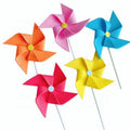 Colorful Foam Windmill Cake Topper Cupcake Decorations Kids Birthday Party