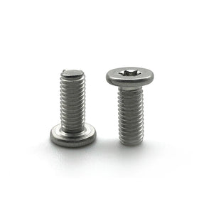 Custom Made M2 M3 M4 M5 Stainless Steel/black Plated Torx extra Slim Low Flat Head Screw