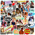 50Pcs American TV Show Outer Banks Graffiti Stickers for Bottle Phone Laptop Vinyl Label