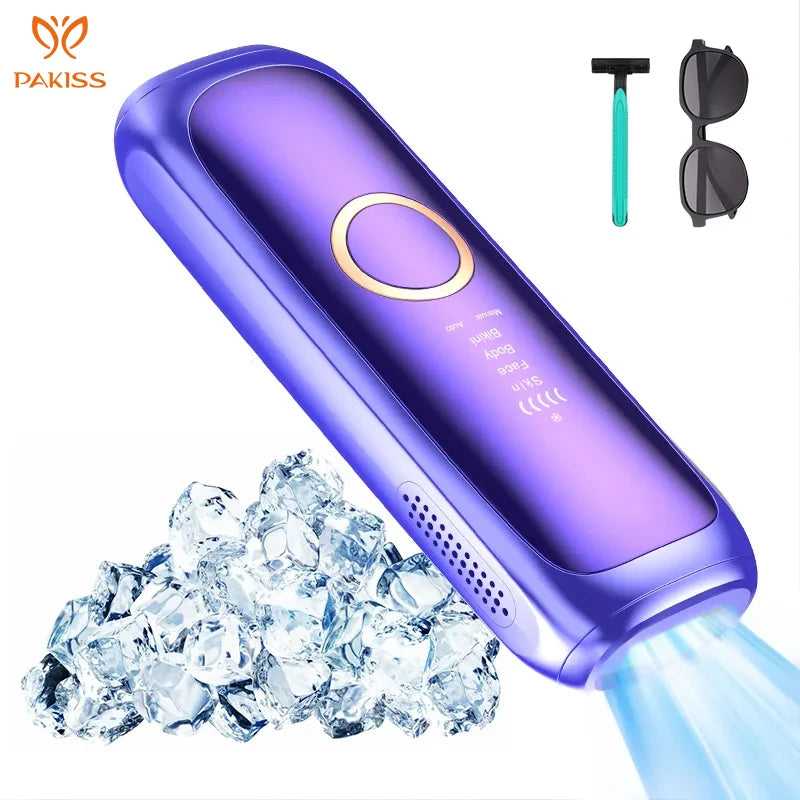 Sapphire Ice Cooling IPL Electric Epilator for Women Private Area Permanent IPL Hair Removal Device Home Use Flashes Machine