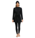 2024 Plus Size Islamic Modest Swimwear for Women Cover Burkini Beachwear Ammonia Polyester Manufactured by Swimwear Supplier