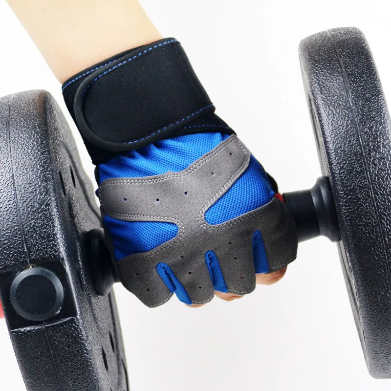 2026 Coexistence Custom Logo Cycling Gym Weight Lifting Half Finger Fitness Workout Gloves Unisex Zhejiang Wholesale Sports