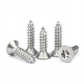 Stainless Steel 201 M2.3 M2.6 M3 M4 M5 M6 Flat Head Torx Self Tapping Screws Metric Measurement System