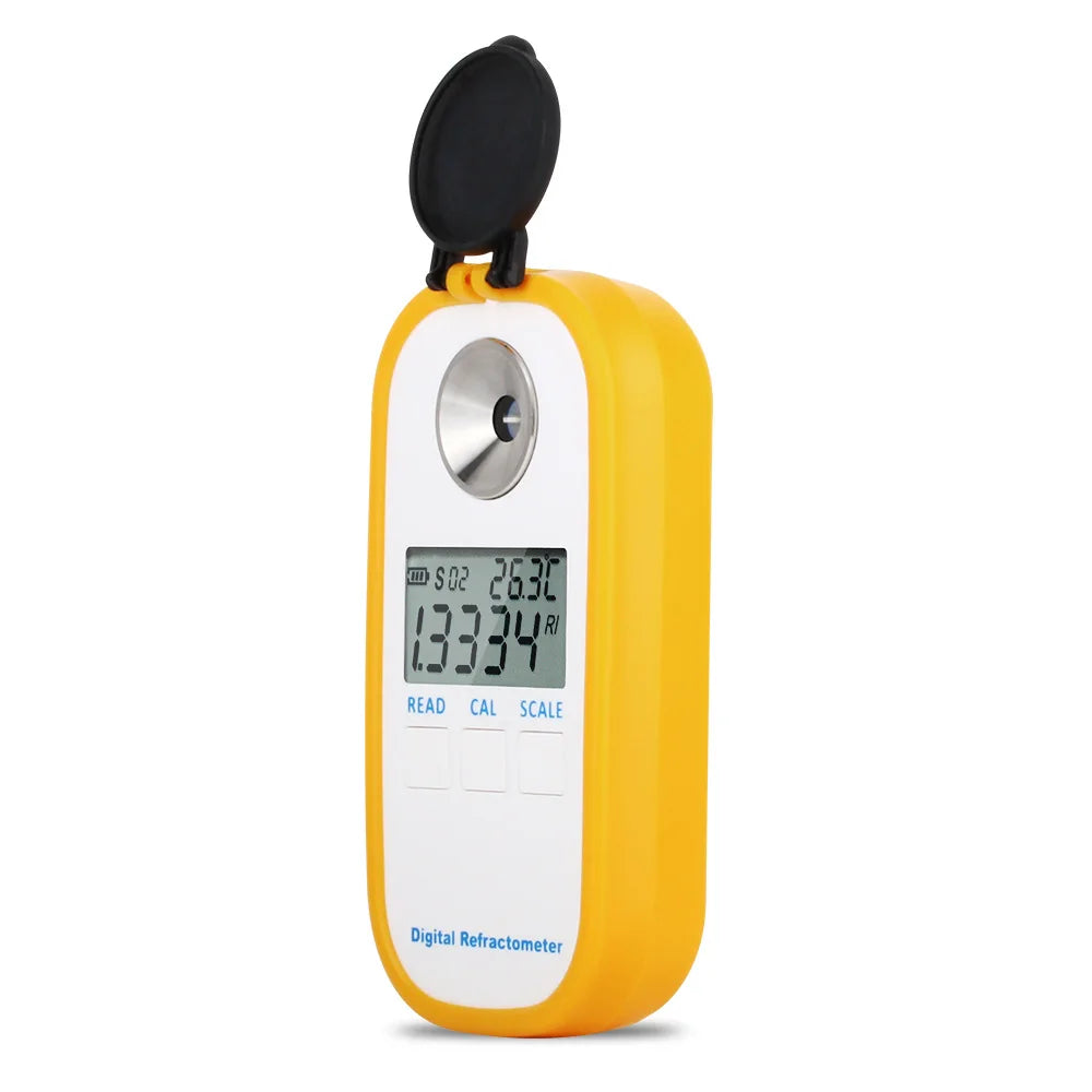Professional Portable Handheld Brix Refractometer New Condition