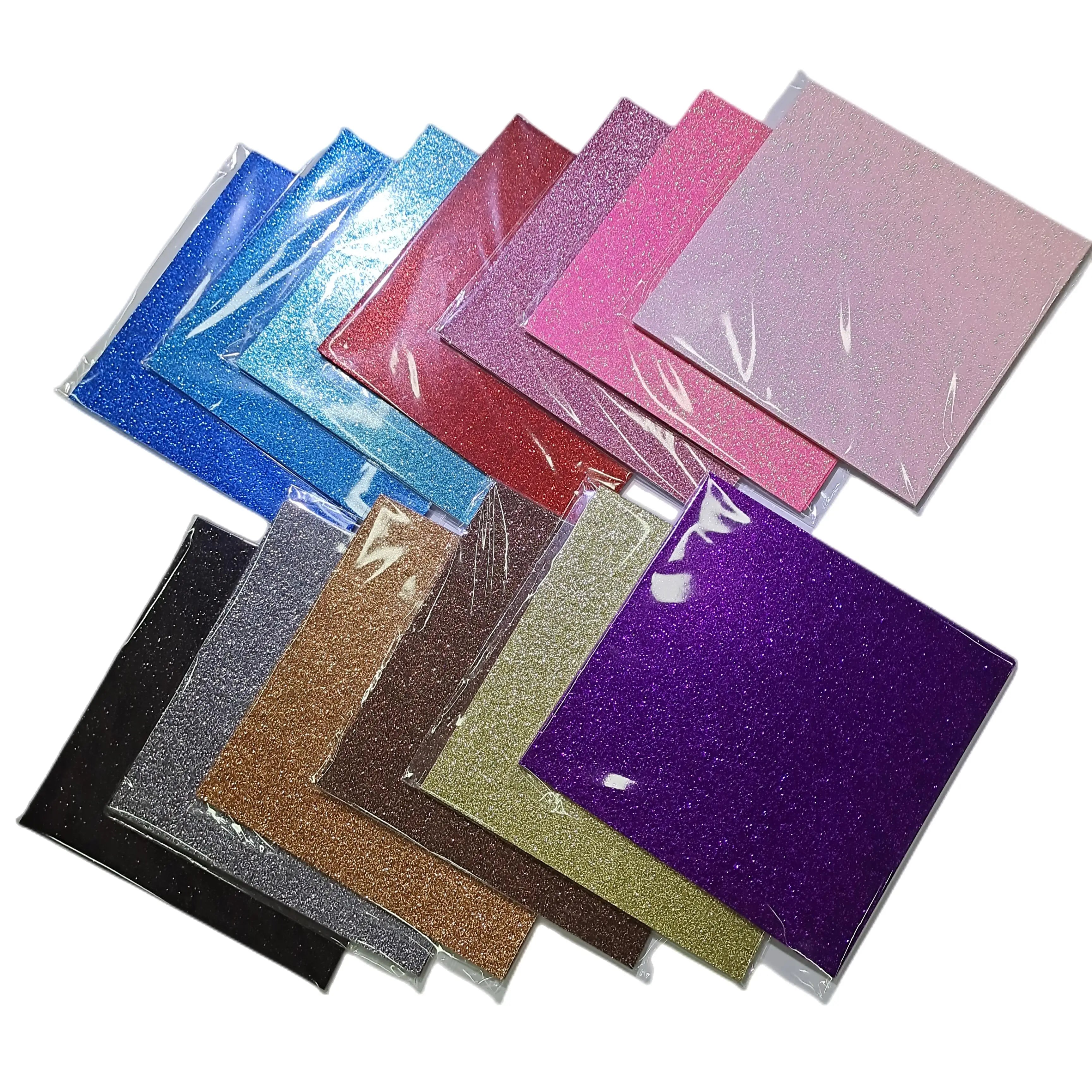 Fashion Glitter Paper Colorful Glitter Cardstocktariff Reduction
