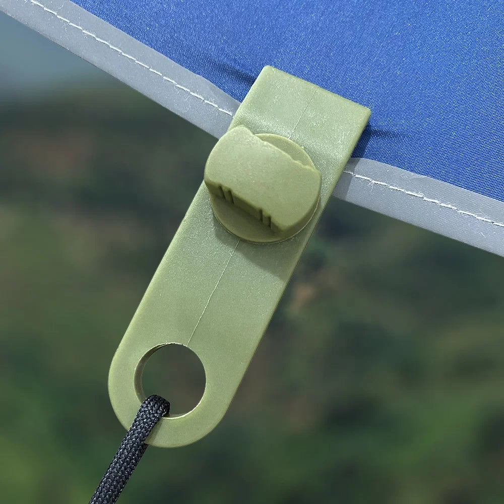 IRONDONKEY Outdoor Roof Windproof Camping Tent Clip Strong Tripal Clips Ldeas Tent Parts Canopy Accessories