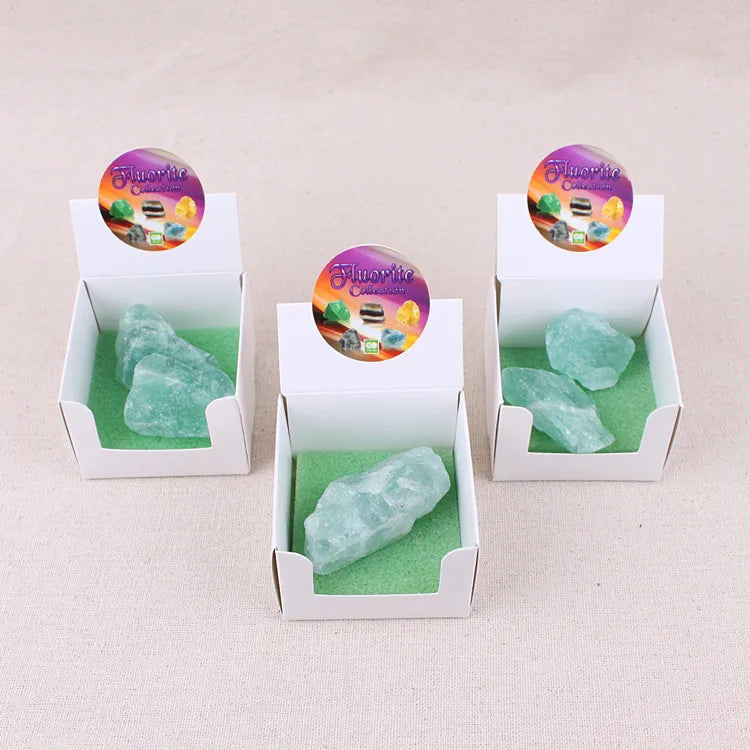 Healing Crystal Raw Irregular Shape Green Fluorite Natural Chakra Gemstone Fluorite Specimen