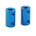 Oxide Colorful Aluminum Alloy  Blue Cone Nut Coupling