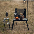 Portable Dual Backpack Tactical Table Stool Outdoor Fishing Road Trips Collapsible Easy Storage Dining Kitchen Use Storage Bag