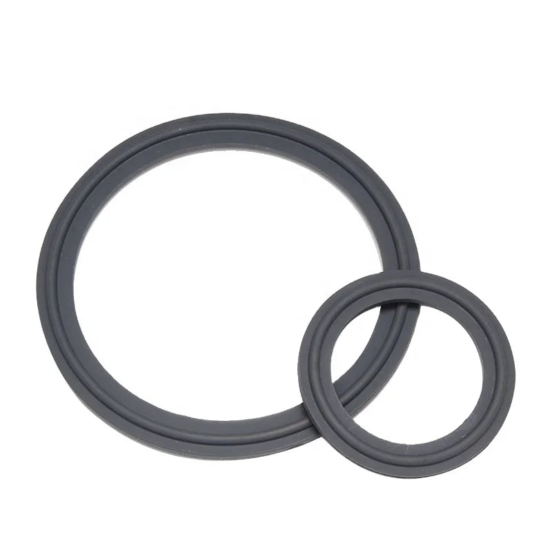 QINFENG OEM/ODM Sanitary Food Grade Rubber Silicone Buna NBR PTFE Tri Clamp Gasket for Ferrule