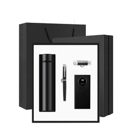 Hot Selling Holiday Gifts OEM 5 in 1 Promotional High-end Business Vacuum Mug Gift Set for Men and Women
