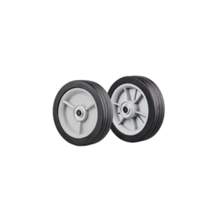 Seasummer OEM Customized Glossy Surface Semi Pneumatic Rubber Wheels-Variety of Models for Outdoor Litter Trash Bin Accessories