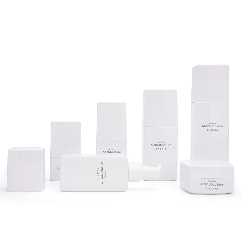 30ml-150ml Plastic Bottle with Pump for Facial Cleanser Body Lotion Skincare Serum Use Empty Packaging Custom logo Printing