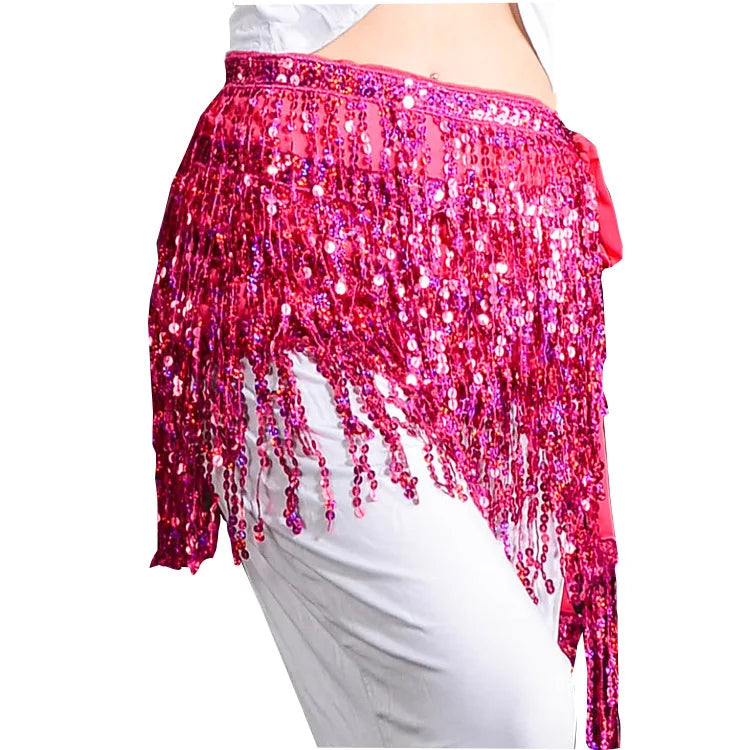 High Quality 20CM Metallic Sequins Tassel Lace Trim Shiny Fringe for Garments Decorations Curtains-More Colors Available