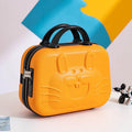 Hard Shell Cosmetic Carrying Case Great for Travel. Mini Suitcase Store Toiletries Can Be Fixed on a Trolley Case