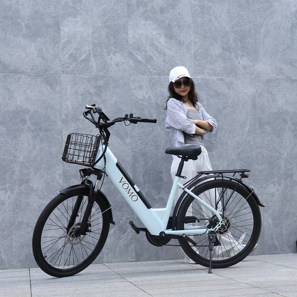 Delivery E Bike Fast VOMO CS20 CITYbike EU Warehouse E-bike Lady Electric Bicycle Woman CS20 250w Ebike CS20 Citybike