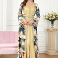 Wholesale Printed Middle East Marocai Dubai Arab Women Muslim Dress