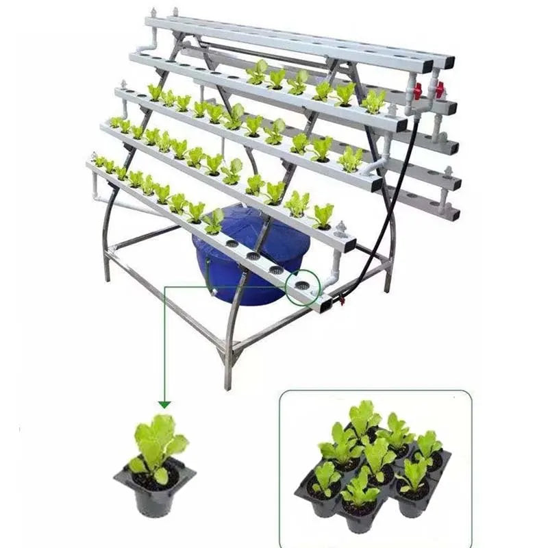 Agriculture Greenhouse Farms Grow Towers Hydroponic Systems Hydroponics Pipe for Vegetables