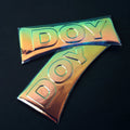 New Design Custom Holography Name Logo High-frequency Embossed Soft TPU Badges Patches