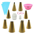 Russian Piping Tips Lace Mold Pastry Cake Decorating Tool Stainless Steel Cake Icing Nozzles