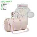 New Women's PU Leather Overnight Bag Carry on Luggage Duffle Bag for Formal Sport Travel Use Zipper Closure Fashion