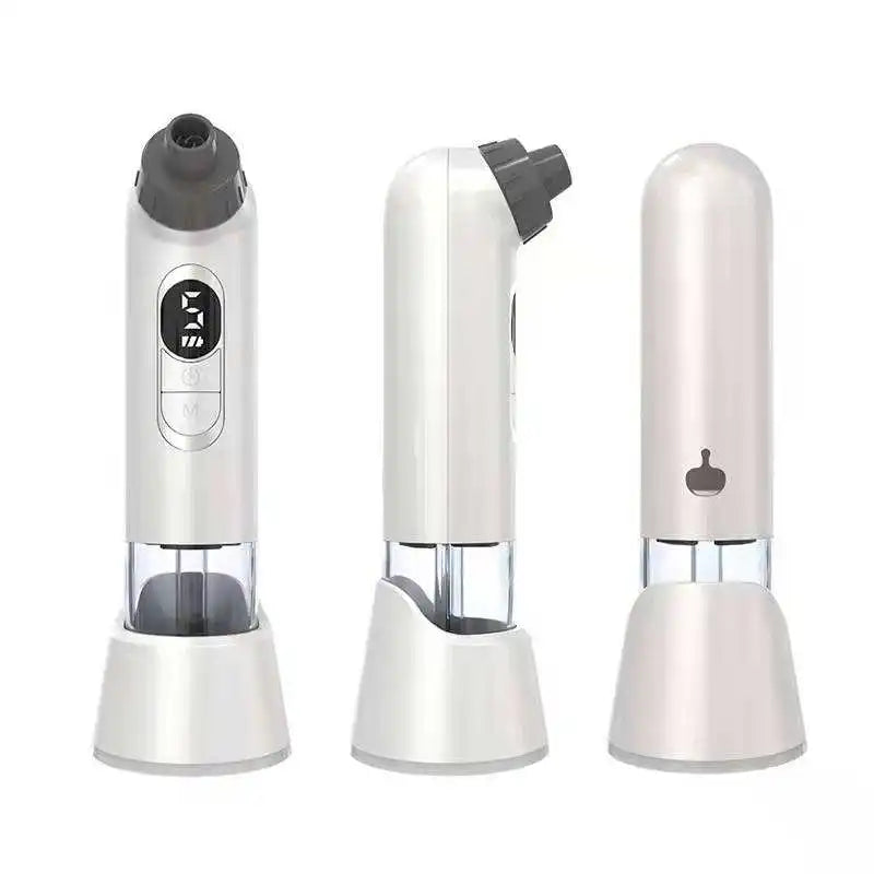 Electric Small Bubble Blackhead Remover with 3 Adjustable Suction Levels and 3 Silicone Tipsblackhead Remover Bubble