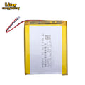 3.7V 3000mAh 505573 Lithium Polymer Battery Rechargeable Battery for E-book Tablet PC Laptop With 1.25mm Connector