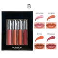 Wholesale New Create Your  Own  Custom Logo Vegan 4 Color Lip Gloss Set