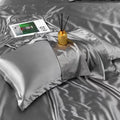 100% Silk Pillowcase with Variety of Patterns-Floral Animal Character Christmas Leaf and Marine for Good Sleep