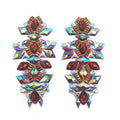 Custom Rubber Resin Appliques Patches Hot Fix Embroidery Clothing Patch Appliques for Garment & Processing Accessories