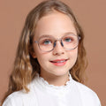 DOISYER Hot Sale New Fashion Silicone Kids Blue Light Blocking Glasses Flexible TR90 Frame for Children Age 3-12
