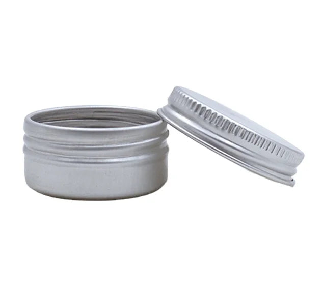 10ml 10g 1/3 oz Aluminum Tins & Cans with Threaded Screw Top Cover for Medicine Liquid Infusion Sex Toys