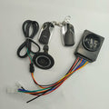 36v-96v One-key Start Button With Wire Anti-Theft Alarmer Electric Bicycle MTB Accessory Conversion Unit SCOOTER Remote Control