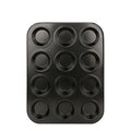 6/12 Cup Metal Non-Stick Moulds Baking Trays for Restaurant Use-for Muffin & Cupcake Baking