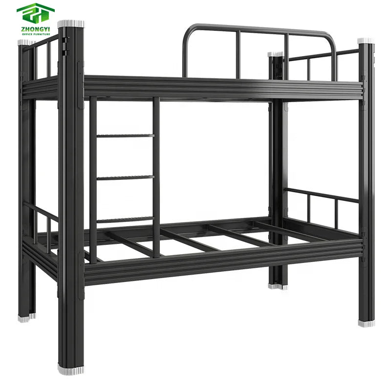 Trending Products 2025 New Arrivals Dorm Room Bunk Bed Metal Steel Hostel Bed Prison Bed Lit En Fer