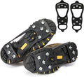 Outdoor 8 Teeth Universal Ice Snow Shoe Spikes Grip Anti slip Cleats Crampons
