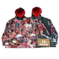 Ready to Ship Tapestry Hoodies Custom Tapisserie Blanket Manufacturer Oversized Jacquard Woven Basketball Hoodie Men
